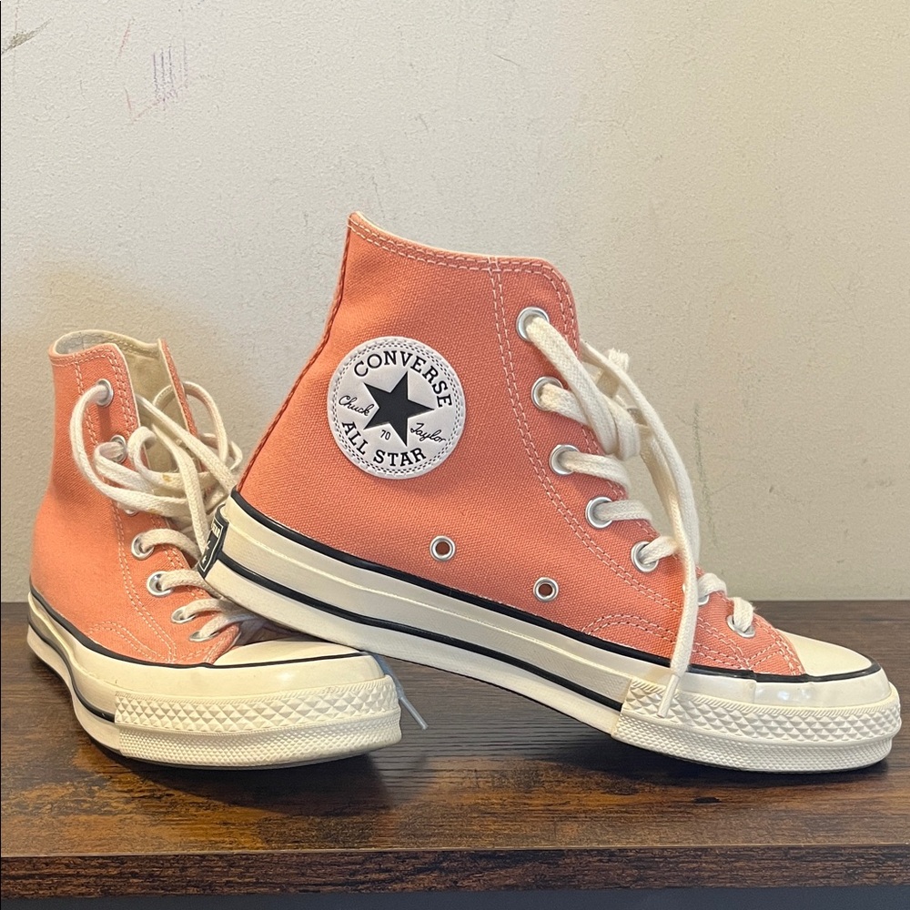 Converse High Top Sneakers - Coral